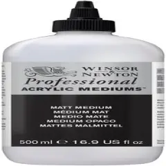 Winsor & Newton&reg; Professional Acrylic Medium, Matte Medium