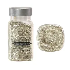 Glass Glitter by Recollections&trade; Vintage Silver
