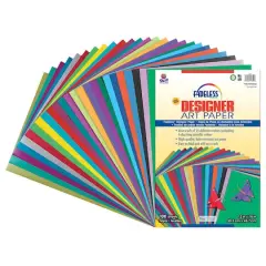 Pacon&reg; Fadeless&reg; 12" x 18" Assorted Designer Paper, 100 Pack