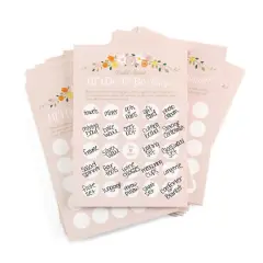 Hortense B. Hewitt Co. Bridal Shower Bride to Be Bingo