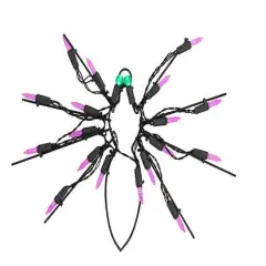 12" Battery Operated LED Spider Window Silhouette