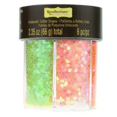 Signature Glitter Caddy, Iridescent Shapes By Recollections&trade;