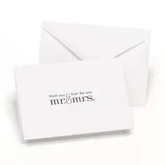 Hortense B. Hewitt Co. Thank You Cards, Mr. & Mrs.