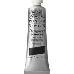 Winsor & Newton&reg; Designers Gouache Lamp Black
