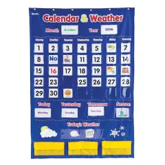 Calendar and Weather Pocket Chart