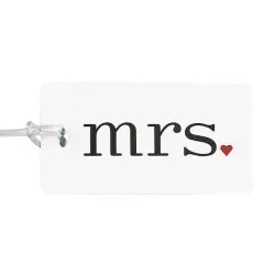 Hortense B. Hewitt Co. Luggage Tag, Mrs.
