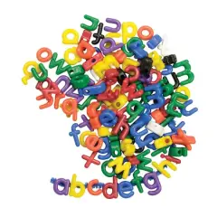 Roylco&reg; 3/4&rdquo; Lowercase Manuscript Letter Beads, 288 Pack