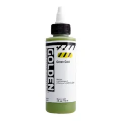 Golden&reg; High Flow Acrylics, 4oz. Green Gold