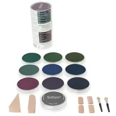 PanPastel&reg; 10 Color Extra Dark Shades Cool Set