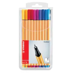 Stabilo&reg; Point 88 20 Color Pen Wallet Set