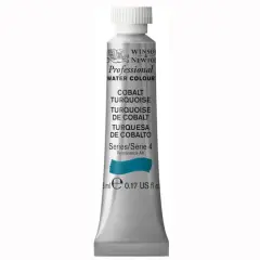 Winsor & Newton&reg; Professional Water Colour&trade; Paint, 5mL Cobalt Turquoise