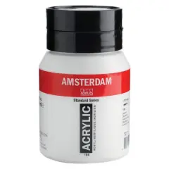 Amsterdam 500mL Standard Series Acrylic Paint 104 Zinc White