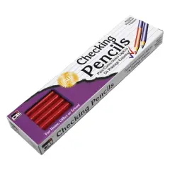 Charles Leonard Combination Checking Pencils, Red/Blue - 12 Per Box, 6 Boxes
