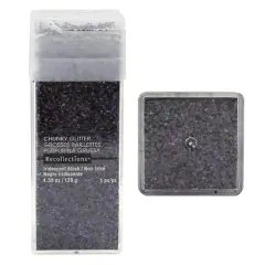 Chunky Glitter by Recollections&trade;, 4.5oz. Iridescent Black