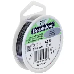 Beadalon&reg; 0.46mm Bright 7 Strand Bead Stringing Wire