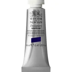 Winsor & Newton&reg; Designers Gouache Winsor Violet (Dioxazine)