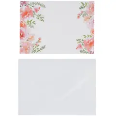Floral Flat Cards & Envelopes by Recollections&trade;, 5" x 7"