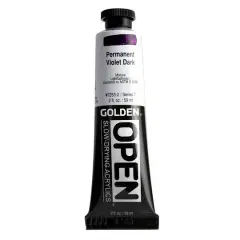 Golden&reg; OPEN&trade; Slow-Drying Acrylics, 2oz. Permanent Violet Dark