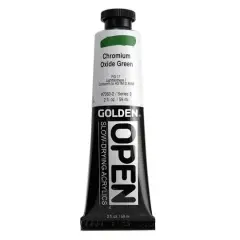 Golden&reg; OPEN&trade; Slow-Drying Acrylics, 2oz. Chromium Oxide Green
