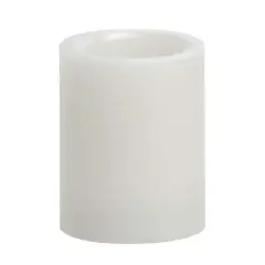 White 3" x 4" LED Pillar Candle By Ashland&reg;