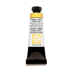 Daniel Smith Extra Fine&trade; Watercolor Paint, 15mL Cadmium Yellow Medium Hue