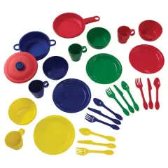 KidKraft 27 Piece Cookware Play Set, Primary