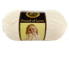 Lion Brand&reg; Pound of Love&reg; Yarn Antique White