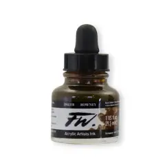 Daler-Rowney&reg; FW Acrylic Artists' Ink Burnt Umber