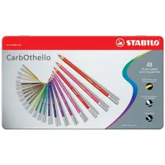 Stabilo&reg; CarbOthello&reg; Pastel Pencil Set, 48ct.