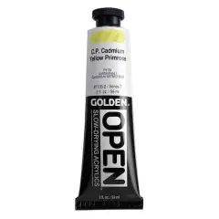 Golden&reg; OPEN&trade; Slow-Drying Acrylics, 2oz. C PCadmium Yellow Primrose