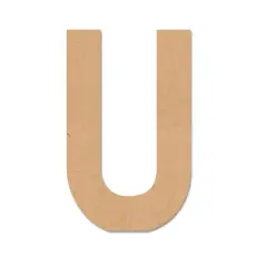 8" MDF Block Letter by Make Market&reg; U