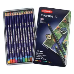 Derwent&reg; Inktense Pencil 12 Color Tin Set