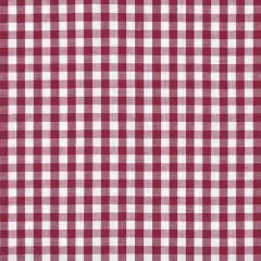 1/4" Burgundy Gingham