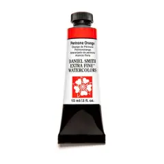 Daniel Smith Extra Fine&trade; Watercolor Paint, 15mL Perinone Orange