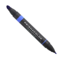 Prismacolor&reg; Premier&reg; Chisel/Fine Art Marker, Blues/Greens PM 44 Ultramarine
