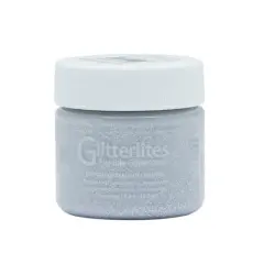 Angelus&reg; Glitterlites Flexible Glittercoat Silver Spark