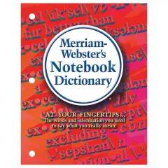 Merriam-Webster's Notebook Dictionary, Pack of 3
