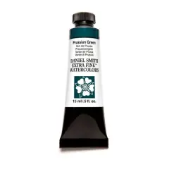 Daniel Smith Extra Fine&trade; Watercolor Paint, 15mL Prussian Green