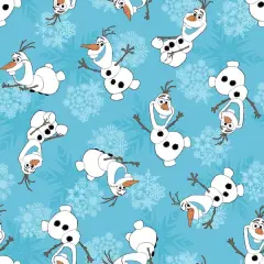 Disney&reg; Frozen Olaf Snowflakes Corduroy Fabric