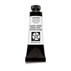 Daniel Smith Extra Fine&trade; Watercolor Paint, 15mL Lamp Black