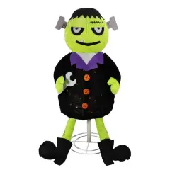 Lighted Creepy Standing Frankenstein Monster Halloween Decoration