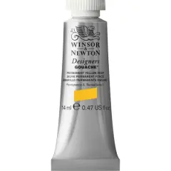 Winsor & Newton&reg; Designers Gouache Permanent Yellow Deep