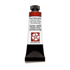 Daniel Smith Extra Fine&trade; Watercolor Paint, 15mL Burnt Yellow Ochre