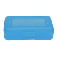 Plastic Pencil Box Blueberry