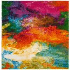 Water Color Splash Rug