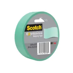 Scotch&reg; Expressions Masking Tape Mint Green