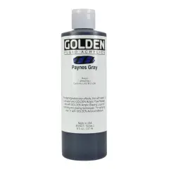 Golden&reg; Fluid Acrylics, 8oz. Paynes Gray