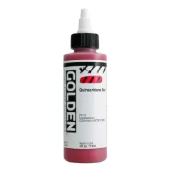 Golden&reg; High Flow Acrylics, 4oz. Quinacridone Red