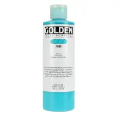 Golden&reg; Fluid Acrylics, 8oz. Teal