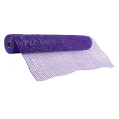 21" x 30ft. Mesh Ribbon by Celebrate It&reg; Occasions&trade; Purple